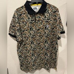 Camp print Billionaire boys club collar shirt - XXL